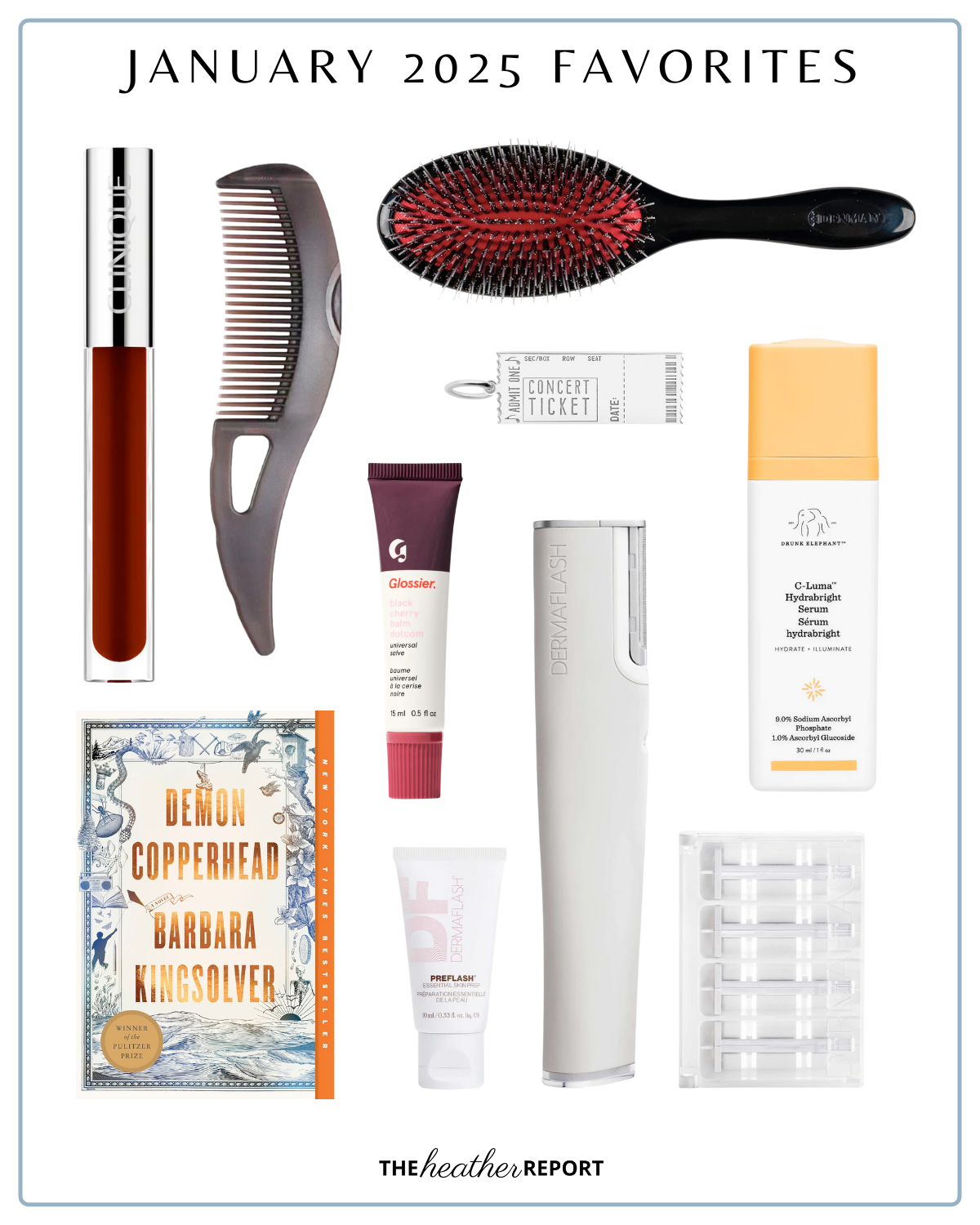January 2025 Favorites - The Heather Report